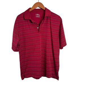 PGA Tour Red Polo Shirt Size L, SKU: 109-3081